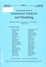 International journal of numerical analysis and modeling Volume 10 Number 2