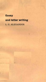 ESSAY AND LETTER WRITING