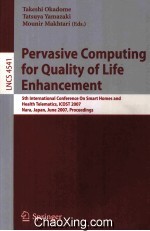 Lecture Notes in Computer Science 4541 Pervasive Computing for Quality of Life Enhancement 5th Inter