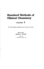 STANDARD METHODS OF CLINICAL CHEMISTRY  VOLUME 7