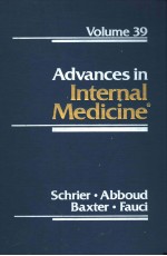 ADVANCES IN INTERNAL MEDICINE  VOLUME 39