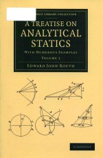 A treatise on analytical statics: with numerous examples Volume 1