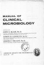 MANUAL OF CLINICAL MICROBIOLOGY