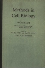 METHODS IN CELL BIOLOGY  VOLUME XVI  CHROMATIN AND CHROMOSOMAL PROTEIN RESEARCH.I