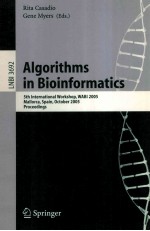 Lecture Notes in Bioinformatics 3692 Algorithms in Bioinformatics 5th International Workshop