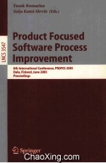 Lecture Notes in Computer Science 3547 Product Focused Software Process Improvement 6th Internationa