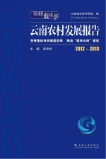 云南农村发展报告  完善集体林权制度改革  推动“森林云南”建设  2011-2012