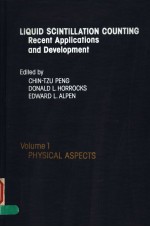 LIQUID SCINTILLATION COUNTING RECENT APPLICATIONS AND DEVELOPMENT  VOLUME 1  PHYSICAL ASPECTS