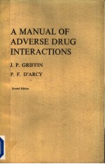 A MANUAL OF ADVERSE DRUG INTERACTIONS  SECOND EDITION