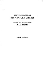 LECTURE NOTES ON RESPIRATORY DISEASE  THIRD EDITION