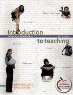 introduction to teaching BECOMING A PROFESSIONAL fourth edition