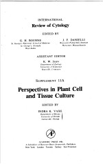 INTERNATIONAL REVIEW OF CYTOLOGY  SUPPLEMENT  11A  PERSPECTIVES IN PLANT CELL AND TISSUE CULTURE