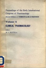 PROCEEDINGS OF THE SIXTH INTERNATIONAL CONGRESS OF PHARMACOLOGY  VOLUME 5  CLINICAL PHARMACOLOGY