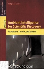 Lecture Notes in Artificial Intelligence 3345 Ambient Intelligence for Scientific Discovery Foundati