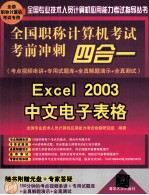 全国职称计算机考试考前冲刺四合一  考点视频串讲＋专用试题库+全真解题演示+全真测试  Excel 2003中文电子表格