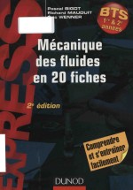 Mécanique des fluides en 20 fiches 2e Edition