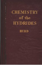 AN INTRODUCTION TO THE CHEMISTRY OF THE HYDRIDES