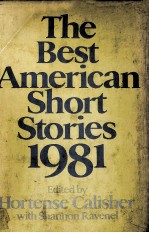 The Best AMERICAN SHORT STORIES 1981