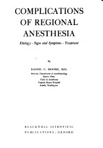 COMPLICATIONS OF REGIONAL ANESTHESIA