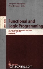 Lecture Notes in Computer Science 2998 Functional and Logic Programming 7th International Symposium