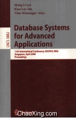 Lecture Notes in Computer Science 3882 Database Systems for Advanced Applications 11th International