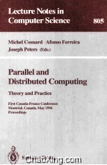 Lecture Notes in Computer Science 805 Parallel and Distributed Computing Theory and Practice First C