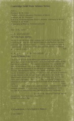 ELECTRICAL PROPERTIES OF POLYMERS