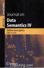 Lecture Notes in Computer Science 3730 Journal on Data Semantics IV