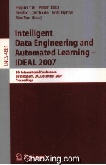 Lecture Notes in Computer Science 4881 Intelligent Data Engineering and Automated Learning-IDEAL 200