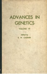 ADVANCES IN GENETICS  VOLUME 19