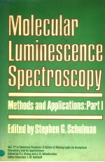 MOLECULAR LUMINESCENCE SPECTROSCOPY  METHODS AND APPLICATIONS:PART 1