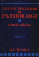 BOYD’S TEXTBOOK OF PATHOLOGY VOLUME II