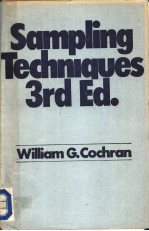 SAMPLING TECHNIQUES  THIRD EDITION