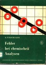 FEHLER BEI CHEMISCHEN ANALYSEN