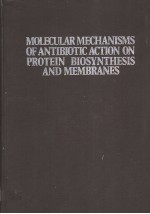 MOLECULAR MECHANISMS OF ANTIBIOTIC ACTION ON PROTEIN BIOSYNTHESIS AND MEMBRANES