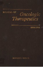 MANUAL OF ONCOLOGIC THERAPEUTICS