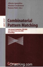 Lecture Notes in Computer Science 3537 Combinatorial Pattern Matching 16th Annual Symposium