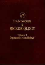 HANDBOOK OF MICROBIOLOGY  VOLUME Ⅰ ORGANISMIC MICROBIOLOGY