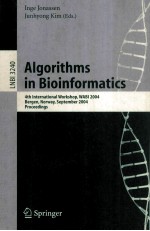 Lecture Notes in Bioinformatics 3240 Algorithms in Bioinformatics 4th International Workshop