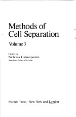 METHODS OF CELL SEPARATION VOLUEM 3