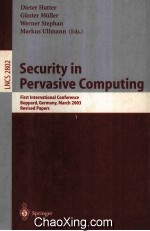 Lecture Notes in Computer Science 3450 Security in Pervasive Computing Second International Conferen