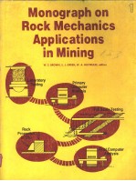 MONOGRAPH 1 ON ROCK MECHANICS APPLICATIONS IN MINING