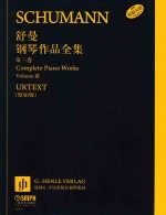 罗伯特·舒曼钢琴作品全集  第3卷  原始版  Volume 3  urtext