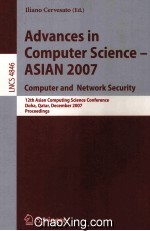 Lecture Notes in Computer Science 4846 Advances in Computer Science-ASIAN 2007 Computer and Network 