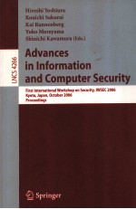 Lecture Notes in Computer Science 4266 Advances in Information and Computer Security First Internati