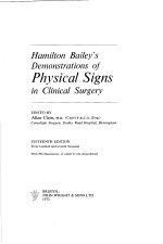 HAMILTON BAILEY'S PHYSICAL SIGNS IN CLINICAL SURGERY  FIFTEENTH EDITION