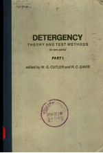 DETERGENCY THEORY AND TEST METHODS PART Ⅰ