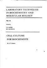 LABORATORY TECHNIQUES IN BIOCHEMISTRY AND MOLECULAR BIOLOGY VOL.8