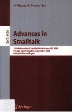 Lecture Notes in Computer Science 4406 Advances in Smalltalk 14th International Smalltalk Conference