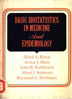 BASIC BIOSTATISTICS IN MEDICINE AND EPIDEMIOLOGY